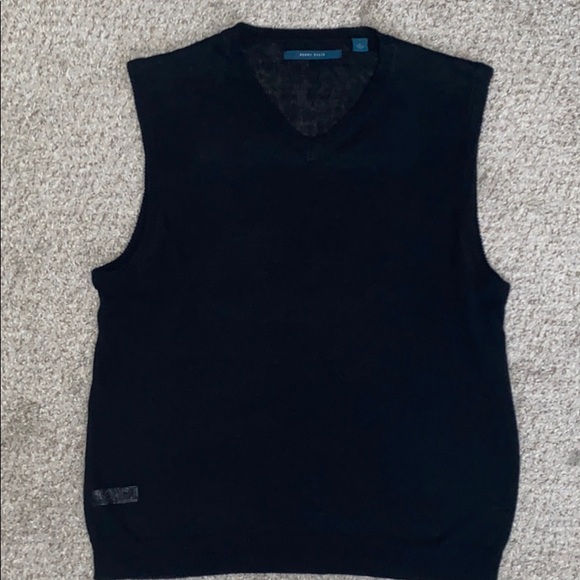 Perry Ellis knit Sweater Vest Large - Picture 2 of 4